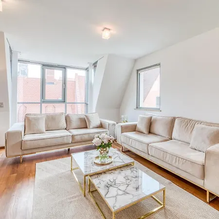 Apartamento Luxury Penthouse In The Center Núremberg